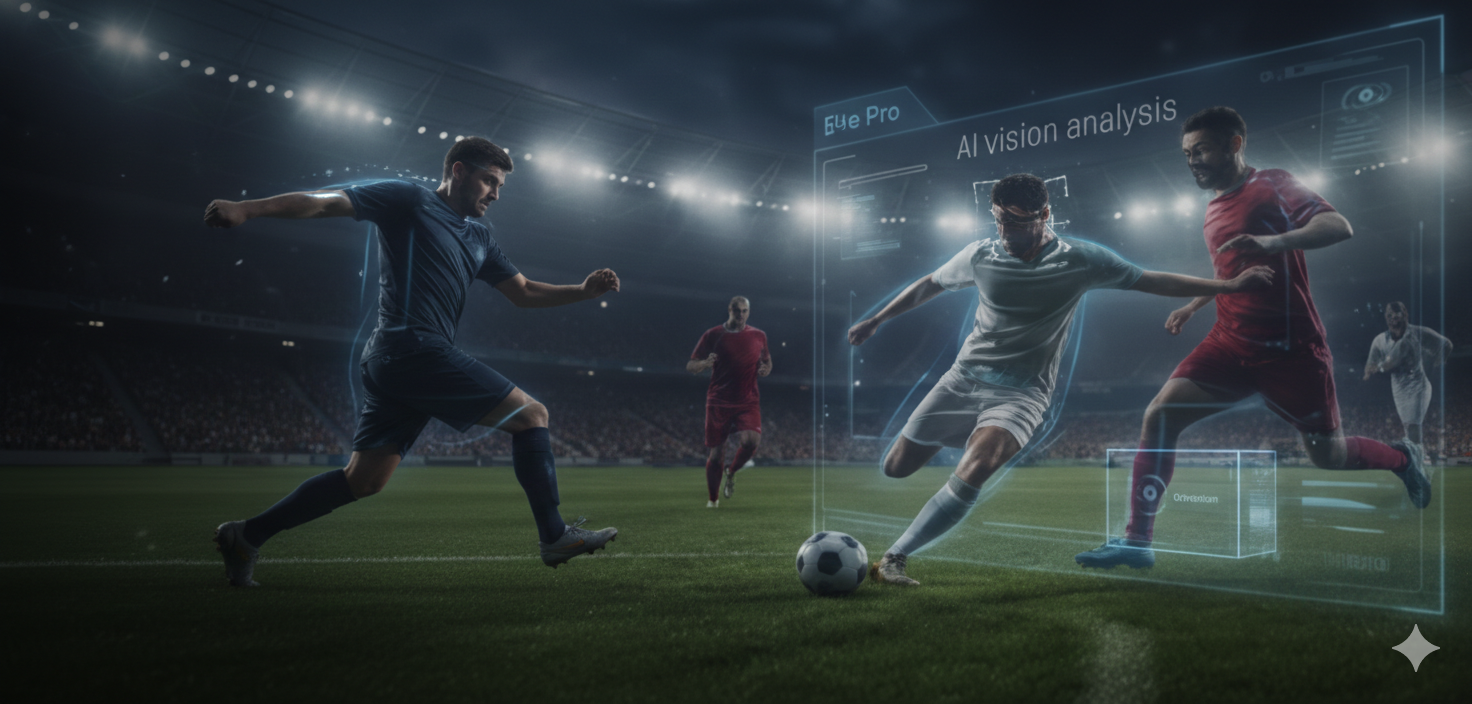 AI Soccer Analysis Background